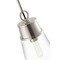 Z-Lite Wentworth 1 Light Pendant, Polished Nickel & Clear 2300P8-PN - alternate 6